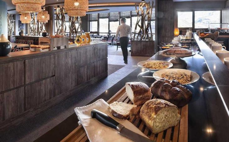 Hotel Le Taos, Tignes, Dining Area